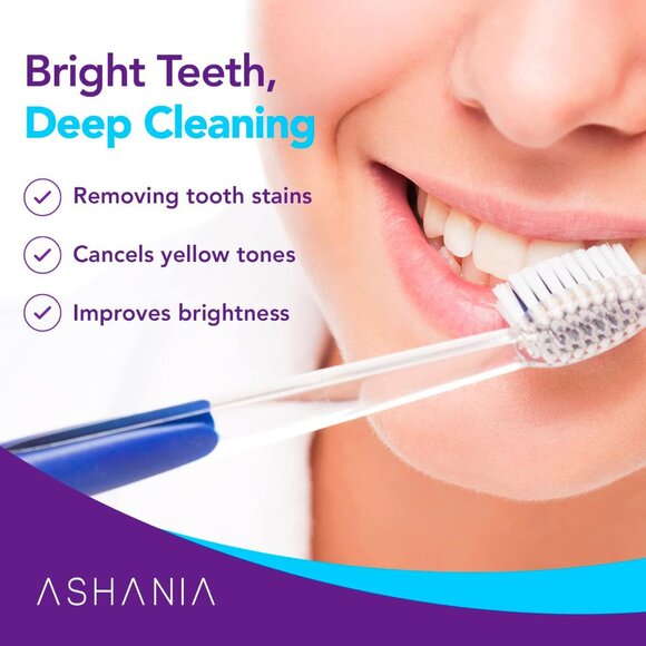 NEW Men, Women, and Childrens Purple Toothpaste for Teeth Whitening Tooth - Picture 7 of 10